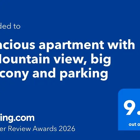 Spacious With A Mountain View, Big Balcony And Parking Apartament Sofia